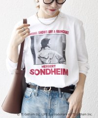 SHIPS any WOMEN/《予約》GOOD ROCK SPEED: LIFE PC フォト ロゴ プリント ロンTEE/508443192