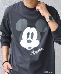 SHIPS any MEN/SHIPS any: /ミッキーマウス/ サイン & ポージング Tシャツ (ロンT)◆/508443204