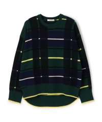 MACPHEE/【WEB先行予約】NZ LAMBS プリント クルーネックプルオーバー/508443433