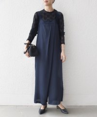 SHIPS any WOMEN/《予約》SHIPS any:〈洗濯機可能〉ツイード ライク サロペット［NAVY BLUE］/508443446