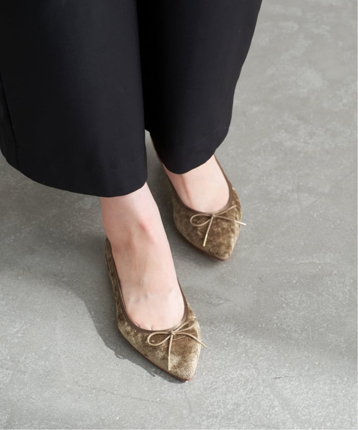 LE TALON ポインテッドギャザーネットバレエ LE TALON｜ポインテッドギャザーネットバレエ | Rakuten Fashion