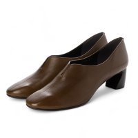 RABOKIGOSHI works/ラボ キゴシ ワークス RABOKIGOSHI works 4.5cmラウンドトウチャンキーヒールプレーンブーティ/508443697