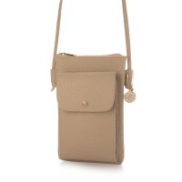mauve/モーヴ mauve フロントフラップポケットスマホショルダー 【Lサイズシリーズ】/508443917