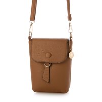 mauve/モーヴ mauve スマホショルダー ベルトアクセントフラップ ミニショルダー/508443943