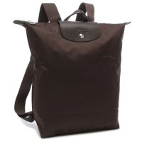 Longchamp/ロンシャン LONGCHAMP リュック バックパック プリアージュ グリーン Mサイズ ブラウン レディース LONGCHAMP 10284 919 002/508444473