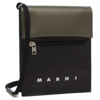 MARNI/マルニ MARNI ショルダーバッグ トライベッカ ブラック カーキグリーン メンズ MARNI SBMQ0036A5 P5769 ZO955/508444474