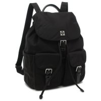 TORY BURCH/トリーバーチ TORY BURCH TORY BURCH リュック バックパック ヴァージニア VIRGINIA BACK PACK ロゴメタル ブラック レデ/508444487