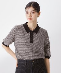 THE SHOP TK(Women)/ザ ショップ ティーケー (ウィメン) THE SHOP TK(Women) 柄アソートポロニット/508444503