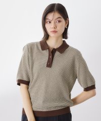 THE SHOP TK(Women)/ザ ショップ ティーケー (ウィメン) THE SHOP TK(Women) 柄アソートポロニット/508444503