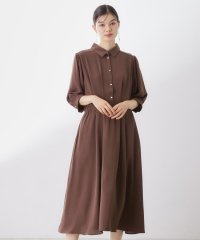THE SHOP TK(Women)/ザ ショップ ティーケー (ウィメン) THE SHOP TK(Women) 機能素材 ポーラシャツワンピース/508444525