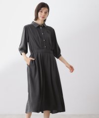 THE SHOP TK(Women)/ザ ショップ ティーケー (ウィメン) THE SHOP TK(Women) 機能素材 ポーラシャツワンピース/508444525
