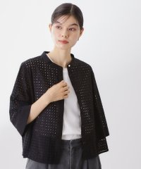 THE SHOP TK(Women)/ザ ショップ ティーケー (ウィメン) THE SHOP TK(Women) サークル刺繍ショート丈シャツ/508444529