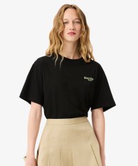 LACOSTESPORTS LADYS/ラコステ LACOSTE ネーム＆ワニロゴパッチオーバーサイズTシャツ/508444877