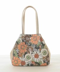 MK MICHEL KLEIN BAG/ボタニカル柄ジョイントデザイントートバッグ/508446516