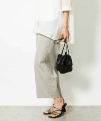 MICHEL KLEIN/ツイルストレッチワイドパンツ/508446532