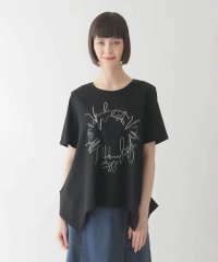 HIROKO BIS/【接触冷感】ブレード刺繍デザインヘムカットソー /洗える/508446554