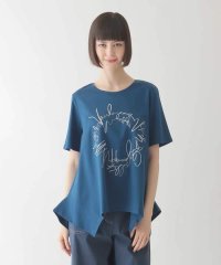 HIROKO BIS/【接触冷感】ブレード刺繍デザインヘムカットソー /洗える/508446554