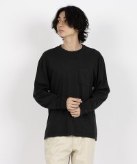 LEVI’S OUTLET/リーバイス/Levi's LS AUTHENTIC PKT TEE MINERAL BLACK GARME/508414682