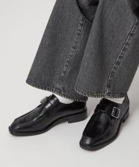 green label relaxing/スクエア モンク ストラップ シューズ / モンクシューズ 撥水/508423218