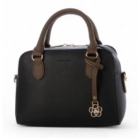 NOBRAND/ノーブランド no brand 2way &CAMELLIA カメリアチャーム付き スクエアボストン/508425822