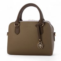NOBRAND/ノーブランド no brand 2way &CAMELLIA カメリアチャーム付き スクエアボストン/508425822