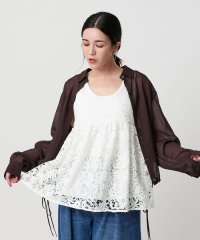 BEAUTY&YOUTH UNITED ARROWS/ポリエステル レースキャミソール/508430519