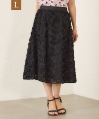 TO BE CHIC(L SIZE)/【L】立体フラワー刺しゅう スカート/508436647