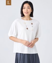 TRANS WORK(L)/【L】【ウォッシャブル・接触冷感・UV・防シワ】強撚スムース/508440349