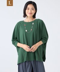 TRANS WORK(L)/【L】【ウォッシャブル・接触冷感・UV・防シワ】強撚スムース/508440351