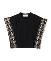 SHIPS WOMEN/assiette:〈手洗い可能〉トーション レース ポンチョ カットソー/508448097