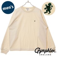 Gymphlex/ジムフレックス Gymphlex CREW NECK L/S T－SHIRT ECRU(GREEN) [#GY－C0389 HWJ]/508448147