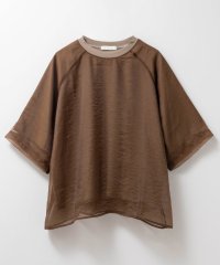 MAC HOUSE/マックハウス Mac－House ポンチ素材 シアーレイヤードトップス/508448320