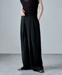 etoll./エトル etoll. ワッシャーサテンタックワイドパンツ/508448507