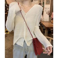 miniministore/ミニミニストア miniministore ニットカーディガンVネックニットトップス/508448938