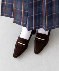 welleg/ウェレッグ welleg スクエアトゥ ゴールドビット ヒール ローファー/508449028