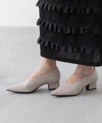 Menue/メヌエ Menue デザインヒール ポインテッドトゥ パンプス/508449030