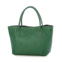 perche/ペルケ perche 牛革ドット刺繍2wayトートS/508449042