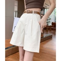 miniministore/ミニミニストア miniministore ベルト付きショートパンツ タック入り夏服/508449117