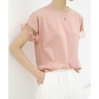miniministore/ミニミニストア miniministore 袖シアーTシャツチュール切替えカットソー/508449119