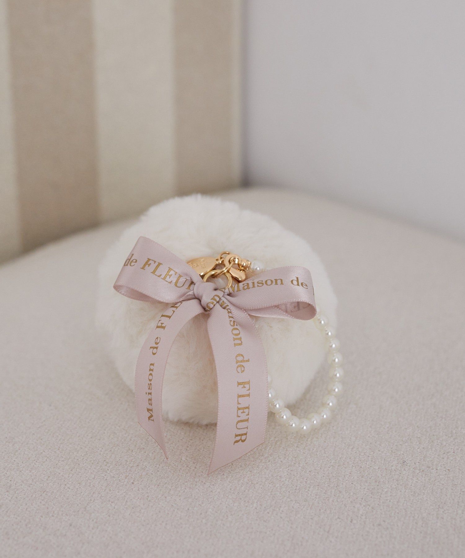 メゾンドフルール Maison de FLEUR チャームH メゾン ド フルール Maison de FLEUR パールチェーンファー