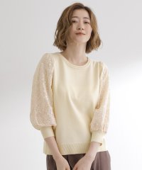 grove/グローブ grove 袖エンブロイダリープルオーバーニット/508449335