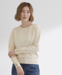 grove/グローブ grove スリーブディテールドロップショルダーニット/508449336