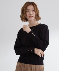 grove/グローブ grove スリーブディテールドロップショルダーニット/508449336