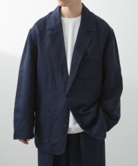 ITEMS URBAN RESEARCH/Linen Blend Tailored Shirts Jacket/508449360