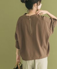 ITEMS URBAN RESEARCH/シアー5ブソデハイネックブラウス/508449365