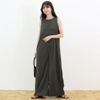 Aletta vita/アレッタ ヴィータ Aletta vita シワ加工バックスリットサロペット/508449457