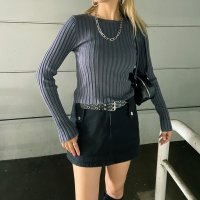 non-hedge/ノンヘッジ non－hedge リブショートトップス/508449493