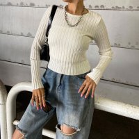 non-hedge/ノンヘッジ non－hedge リブショートトップス/508449493