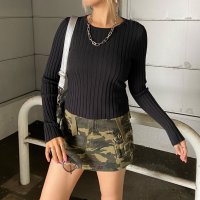 non-hedge/ノンヘッジ non－hedge リブショートトップス/508449493