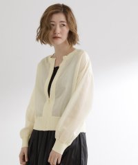 grove/グローブ grove 布帛ドッキングジップカーディガン/508449584